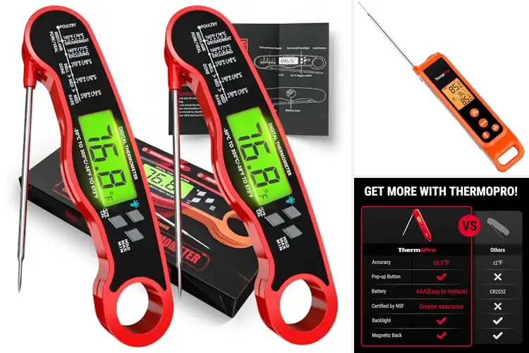 Detailed view of Best Instant Read Temperature Probes