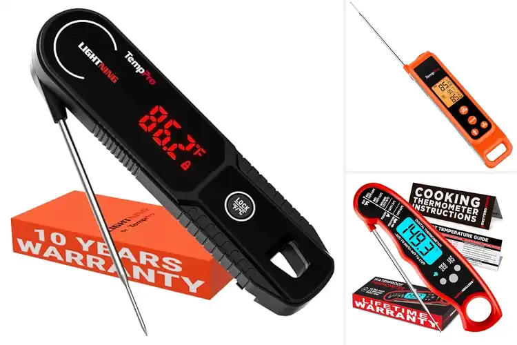 Detailed view of Best Instant Read Thermometers With 1-2 Second Response