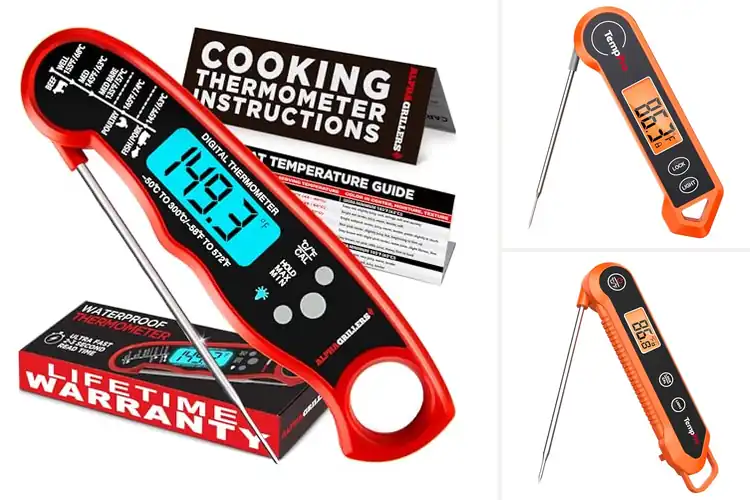 Detailed view of Best Instant Read Thermometers With Temperature Chart