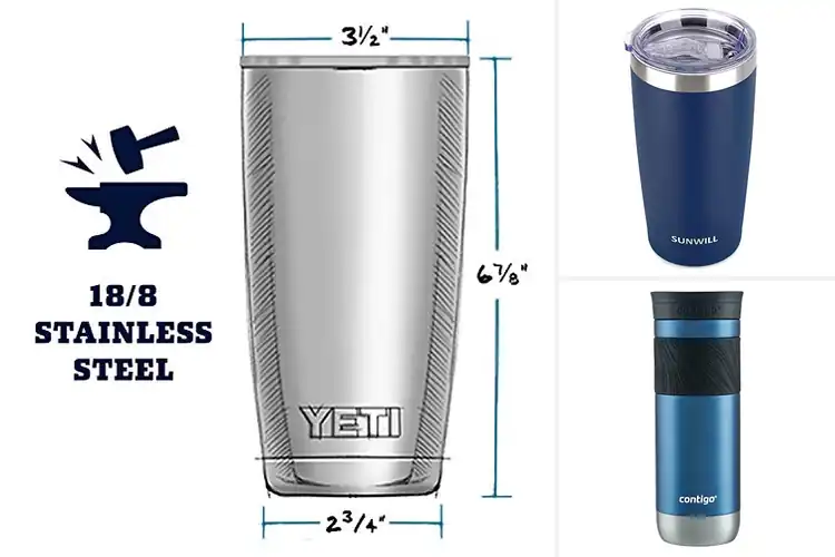 Detailed view of 10 Best Insulated Stainless Steel Tumbler for Adventures