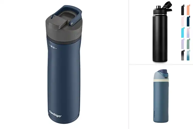 Detailed view of 10 Best Insulated Water Bottle 24 Ounce: Stays Cold All Day