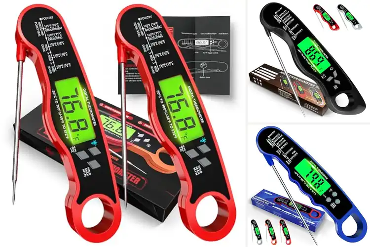 Detailed view of 10 Best IP67 Water-Resistant Thermometers For Kitchen