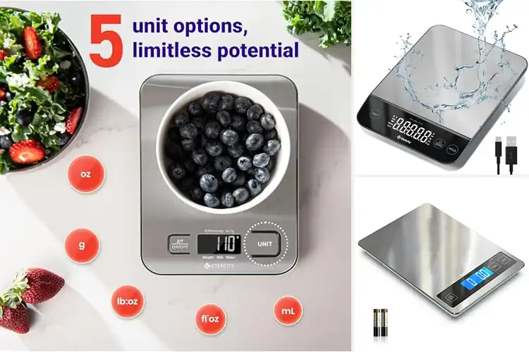 Detailed view of 10 Best Kitchen Scales for Cooking and Baking: Must-Have Picks