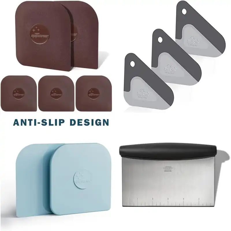 10 Best Kitchen Scrapers to Simplify Cleanup and Baking