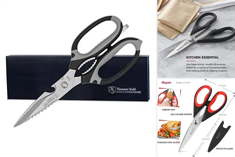 Detailed view of 10 Best Kitchen Shears for Effortless Meal Prep