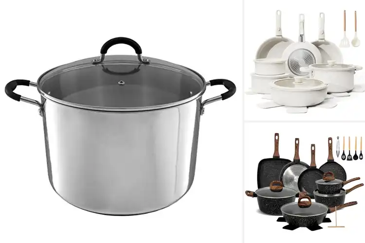 Detailed view of 10 Best Large Capacity Cookware: Effortless Large Meals