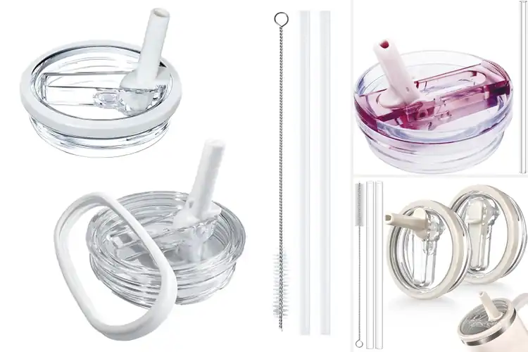 Detailed view of Best Leakproof Flip Straw Lid