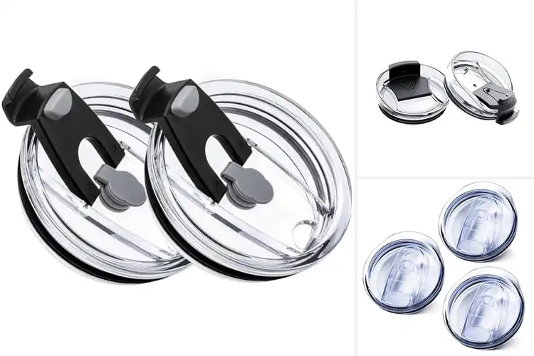 Detailed view of 10 Best Leakproof Lids For Travel Tumblers: Spill-Free Picks
