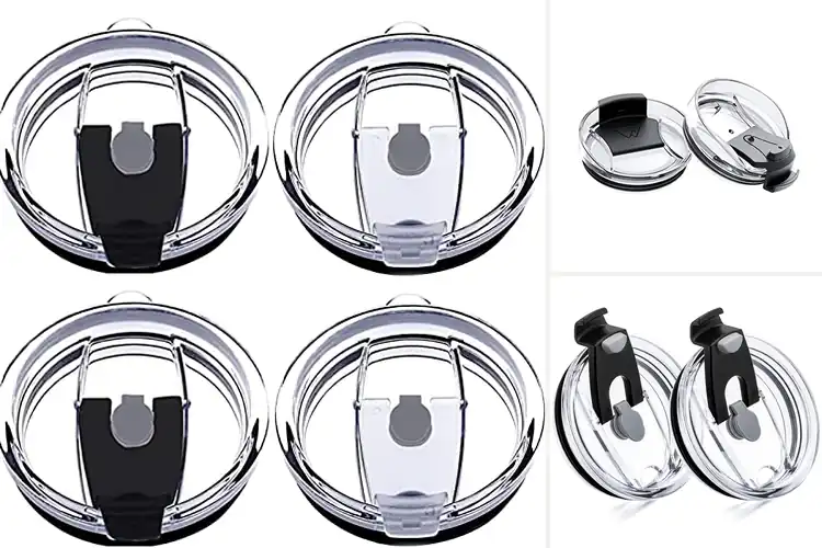 Detailed view of 10 Best Leakproof Tumbler Lids: Hot, Secure Adventures