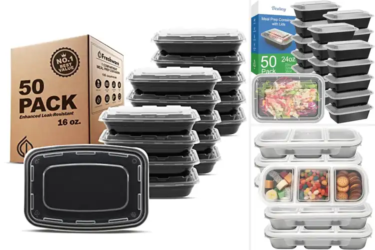 Detailed view of 10 Best Meal Prep Containers: Keep Meals Fresh & Organized