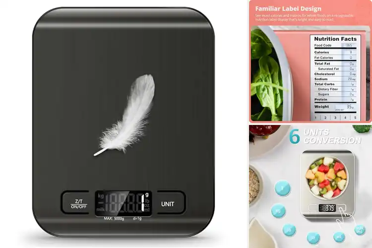 Detailed view of 10 Best Meal Prep Scales for Accurate Portioning: Boost Health