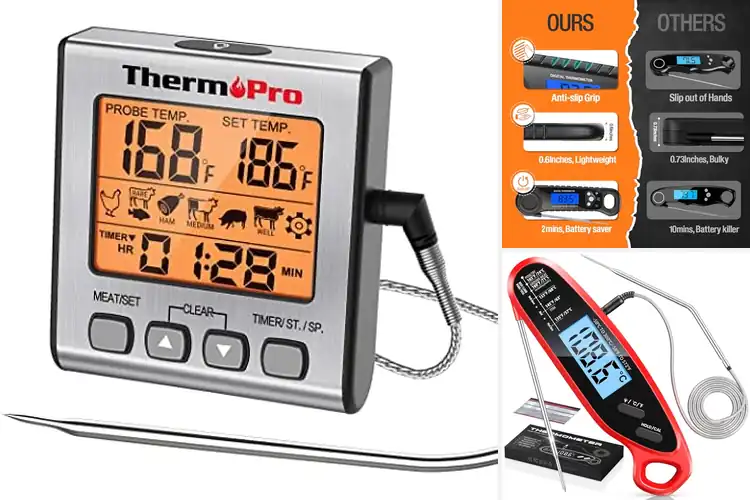 Detailed view of 10 Best Meat Thermometers for Perfect Cooking Results