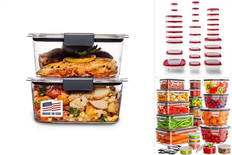 Detailed view of Best Microwave Safe Lids Food Storage Containers