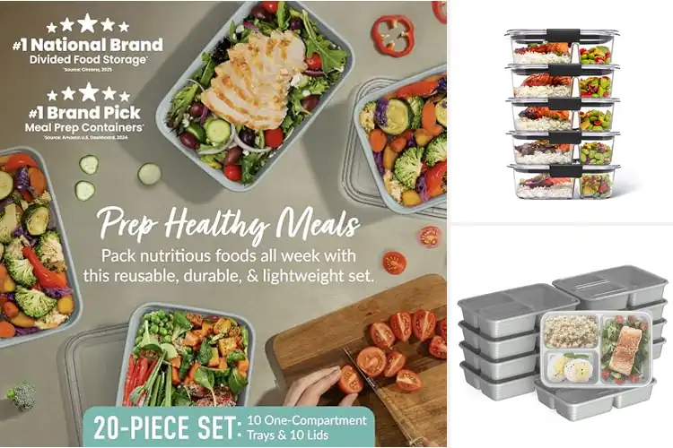 Detailed view of 10 Best Microwave-Safe Meal Prep Containers: Reheat with Ease