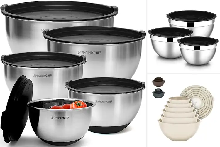 Detailed view of 10 Best Mixing Bowls With Lids for Fresh, Neat Kitchens