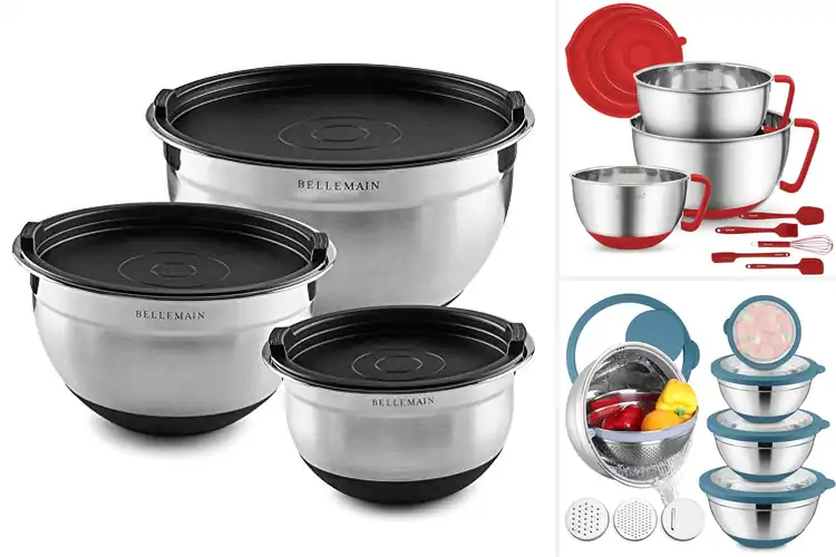 Detailed view of 10 Best Mixing Bowls With Non Slip Bottoms for Easy Cooking