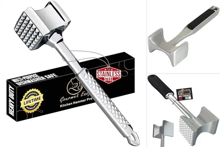 Detailed view of 10 Best Multi Sided Meat Mallets to Elevate Your Cooking