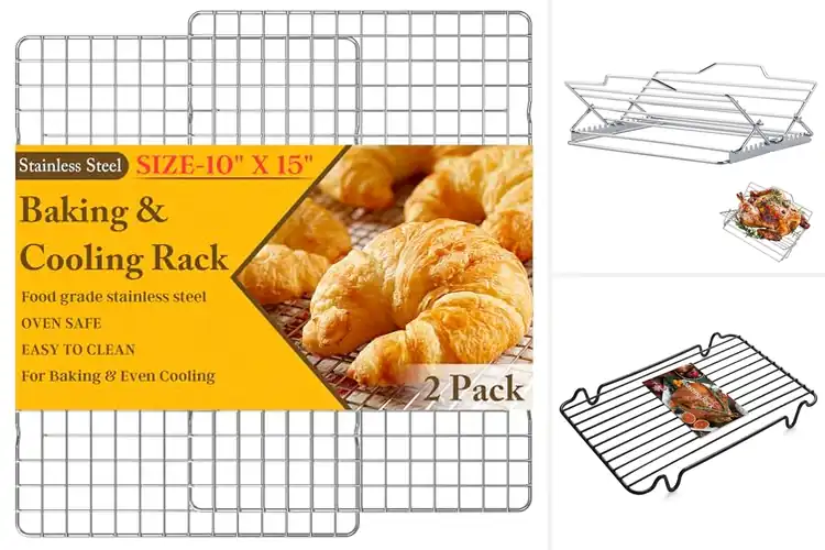 Detailed view of 10 Best Multi Use Rack For Baking Grilling Roasting