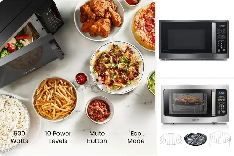 Detailed view of 10 Best Mute Microwaves: Quiet Prep for Busy Homes