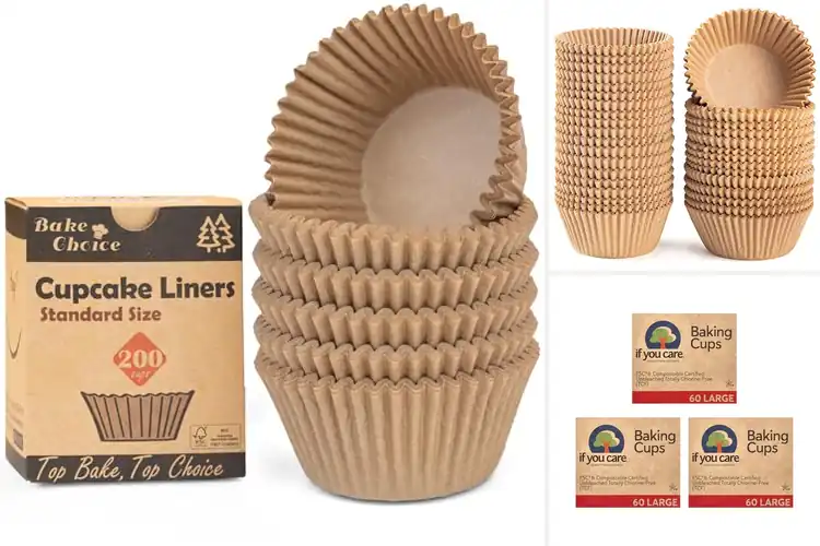 Detailed view of 10 Best Natural Cupcake Liners: Bake Happy