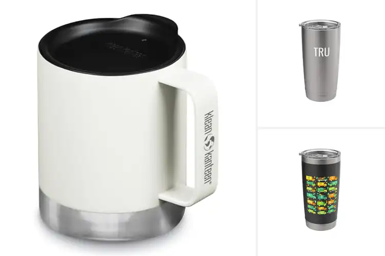 Detailed view of 3 Best Ninety Percent Recycled Stainless Steel Tumblers