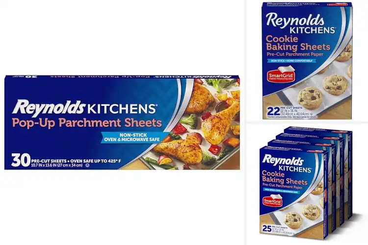 Detailed view of Best Nonstick Parchment Sheets: Bake with Ease, No Mess
