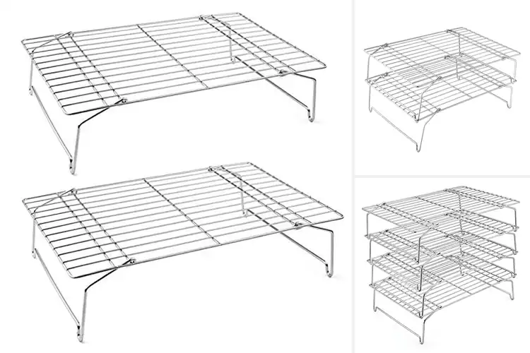 Detailed view of 10 Best One Piece Raised Feet Cooling Rack