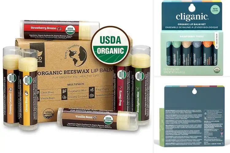 Detailed view of 10 Best Organic Lip Balm Sets for Soft, Smooth Lips