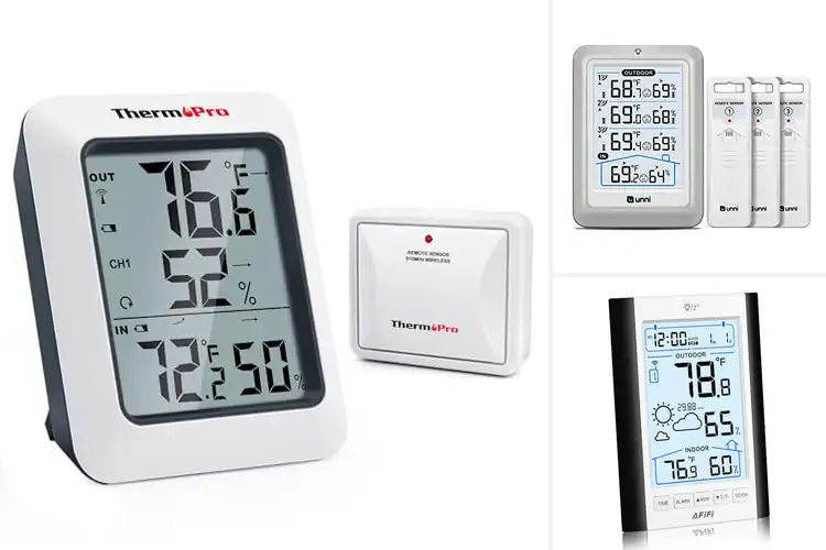 Detailed view of 10 Best Outdoor Thermometers: Stay Weather-Ready