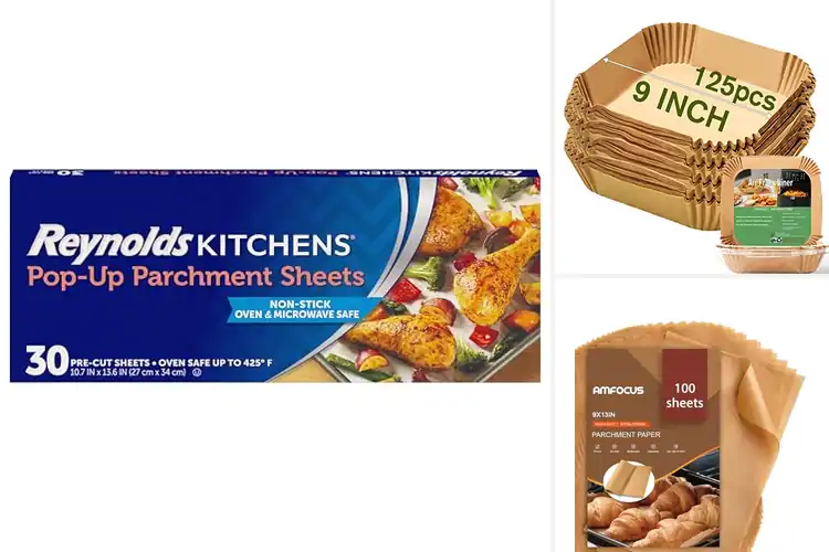 Detailed view of Best Parchment Paper Liners