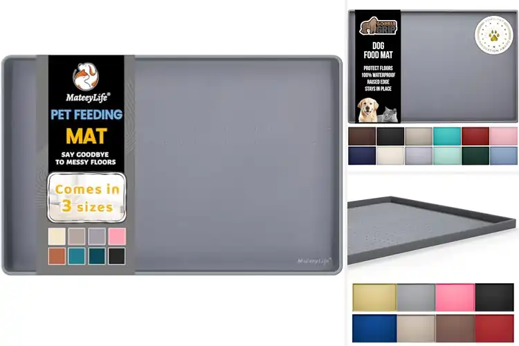 Detailed view of 10 Best Pet Food Mats: Spill-Proof, Slide-Free Magic