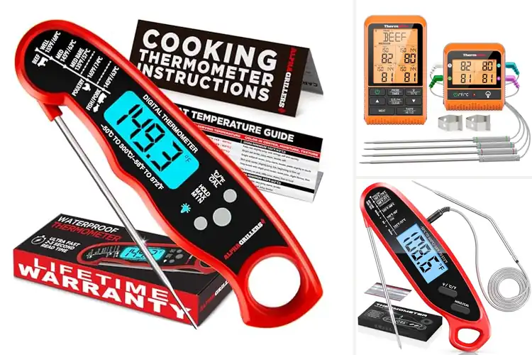 Detailed view of 10 Best Probe Thermometers For Grilling: Perfect Meat Every Time