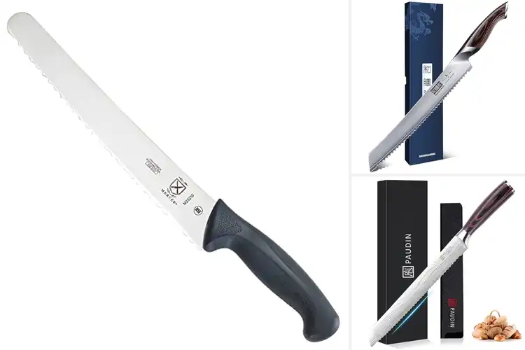 Detailed view of 10 Best Professional Bread Knives for Perfect Slices