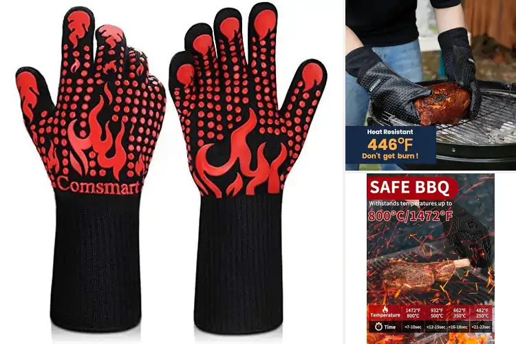 Detailed view of 10 Best Protective Cooking Mitts for Ultimate Kitchen Safety