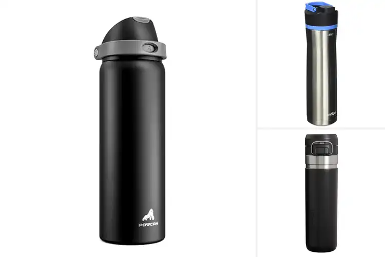 Detailed view of Best Push Button Lid Bottle With Lock