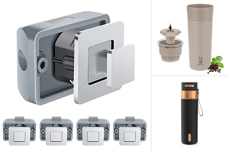 Detailed view of Best Push Button Lock Lid For Travel