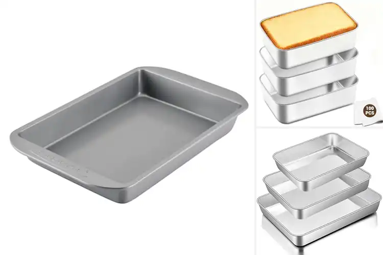 Detailed view of Best Rectangular Cake Pans