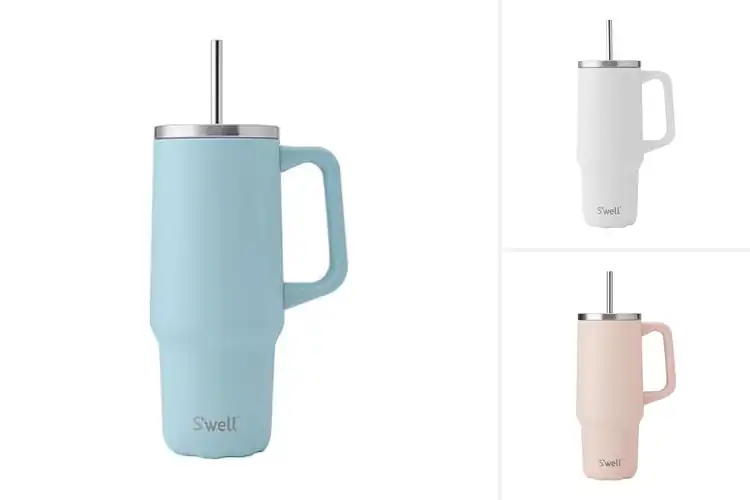 Detailed view of Best Recycled Steel Tumbler