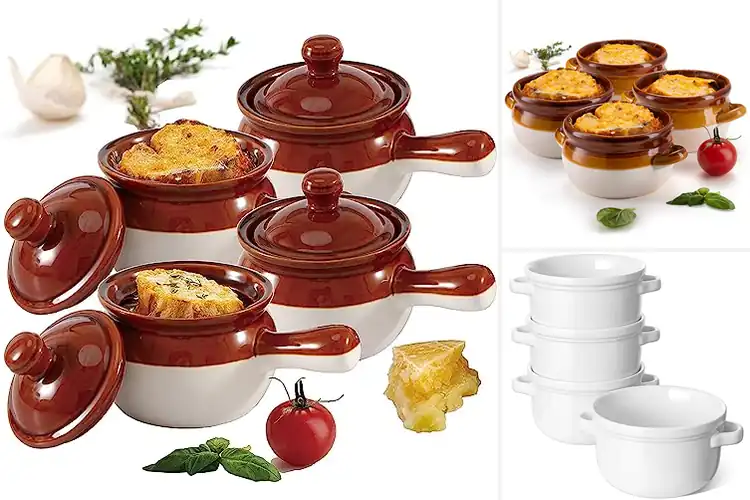 Detailed view of Best Removable Stoneware Microwave Oven Safe