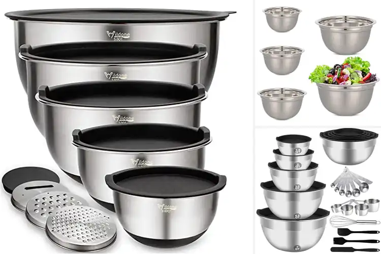 Detailed view of Best Rust Resistant Mixing Bowls