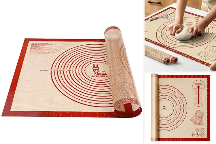 Detailed view of 10 Best Silicone Pastry Mats: Effortless Baking & Cleaning
