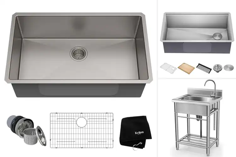 Detailed view of 10 Best Sinks for Style, Strength & Easy Care