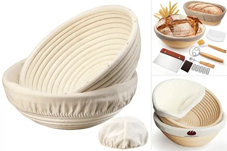 Detailed view of Best Sourdough Proofing Baskets