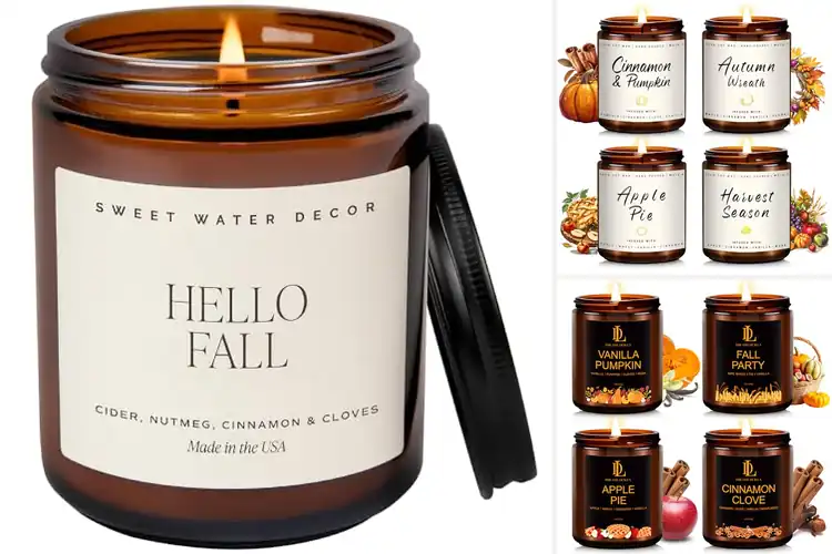 Detailed view of 10 Best Soy Candles For Fall to Cozy Up Your Home