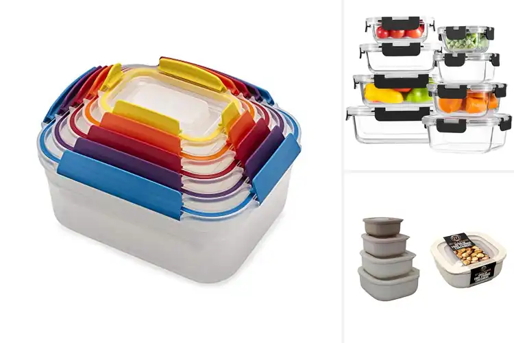 Detailed view of Best Space-Saving Food Storage