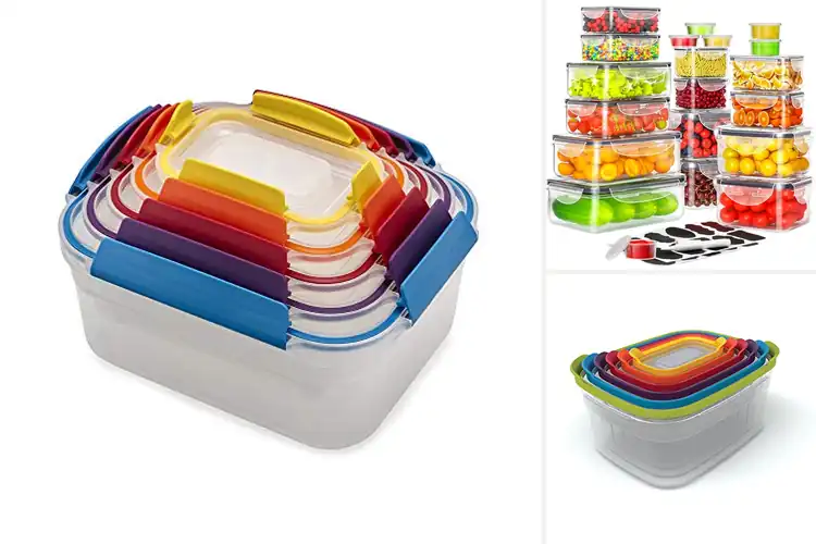 Detailed view of Best Stackable Food Storage Sets