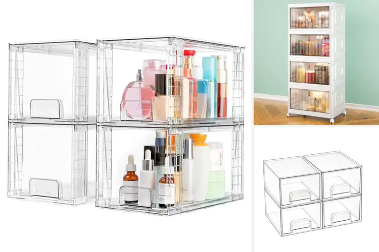 Detailed view of Best Stackable Storage Organization