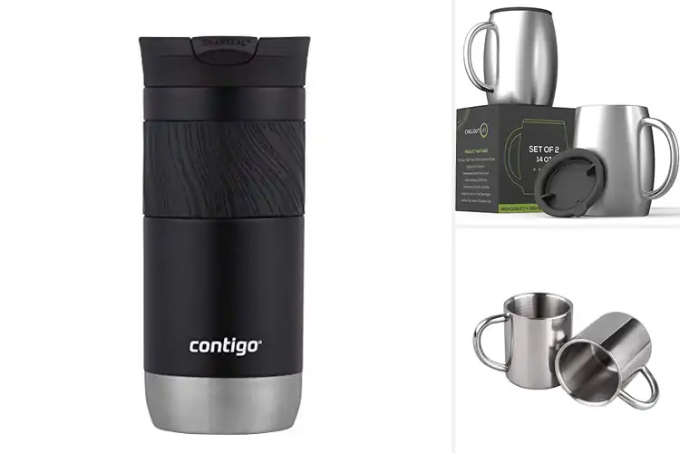 Detailed view of 10 Best Stainless Steel Coffee Mugs