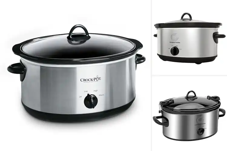 Detailed view of Best Stainless Steel Exterior Slow Cooker