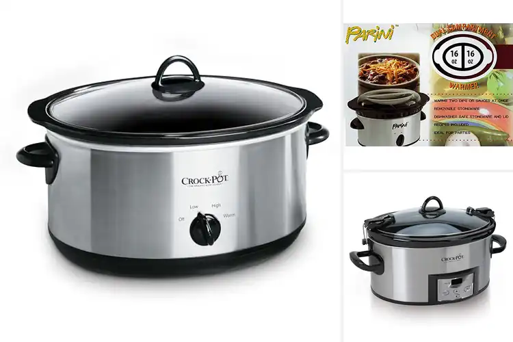 Detailed view of 10 Best Stainless Steel Exterior Slow Cookers